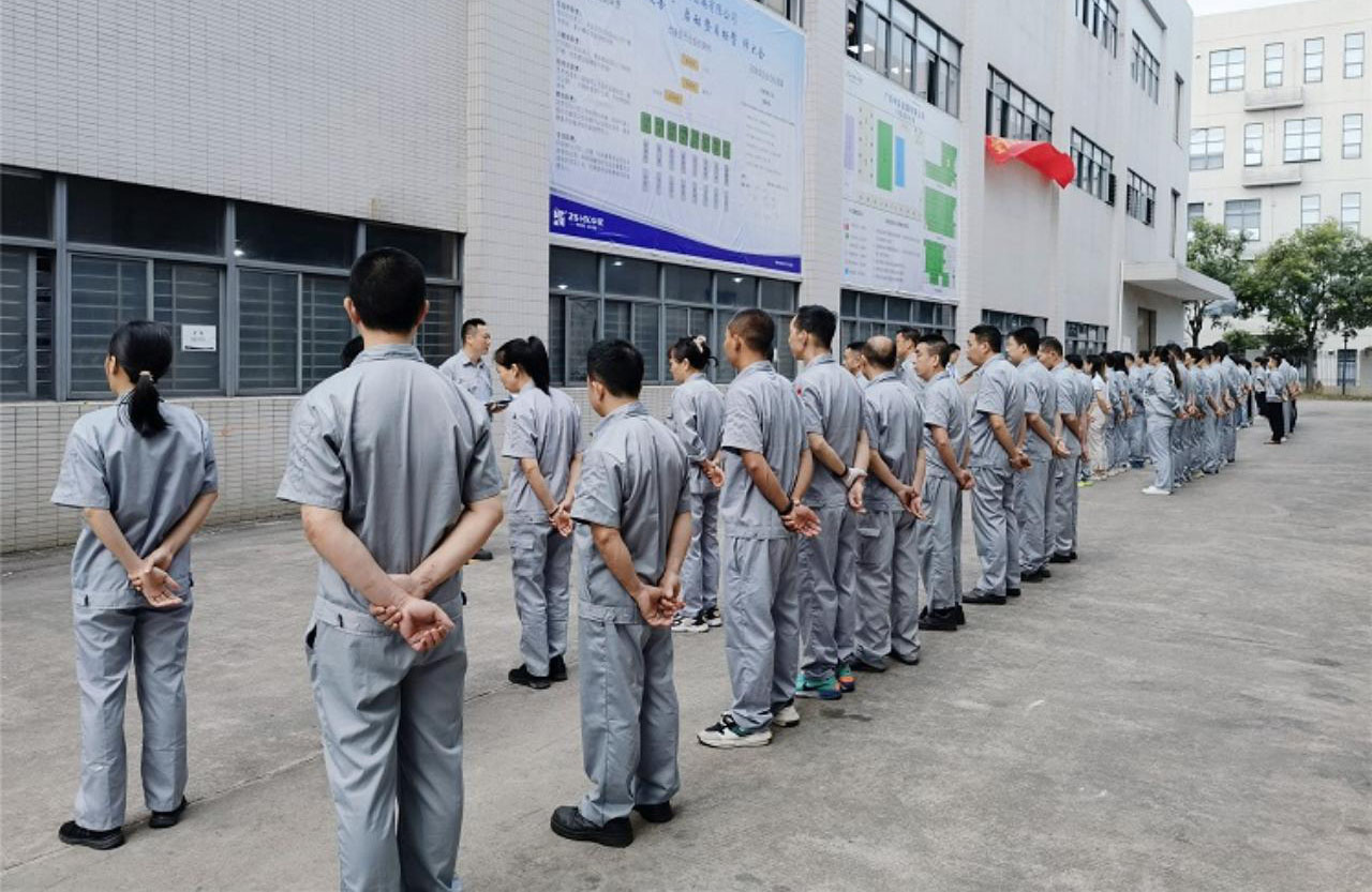 【我們的中實】精益生產,實現更高效產品輸出及服務